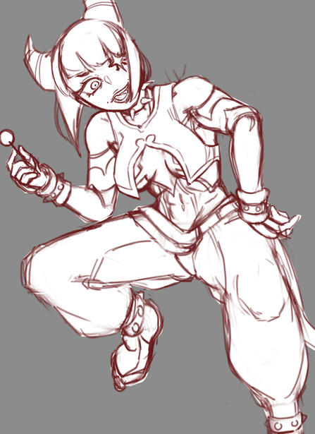 Juri Han art draft
